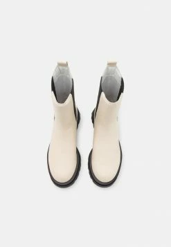 Zign LEATHER - Platform Ankle Boots - White -Zign 2ae65a1e447b41f0827310a9364bf8b4