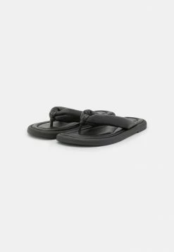 Zign LEATHER - T-bar Sandals - Black -Zign 2b6ff528194b436b80fe30a2db688733