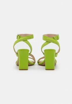 Zign LEATHER - High Heeled Sandals - Green -Zign 2c634c74f0d04f0ab56c0be8c3d72371