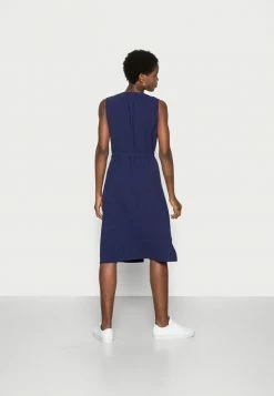 Zign WOVEN TUNIC DRESS BUCKLE - Day Dress - Dark Blue -Zign 2ccc96372fe942aa910b1e4908051084