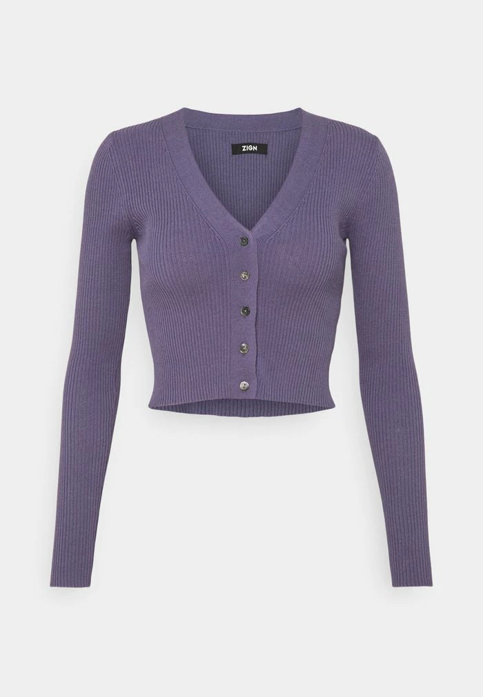 Zign Cardigan - Lilac 7 Zign Cardigan - Lilac - Image 5