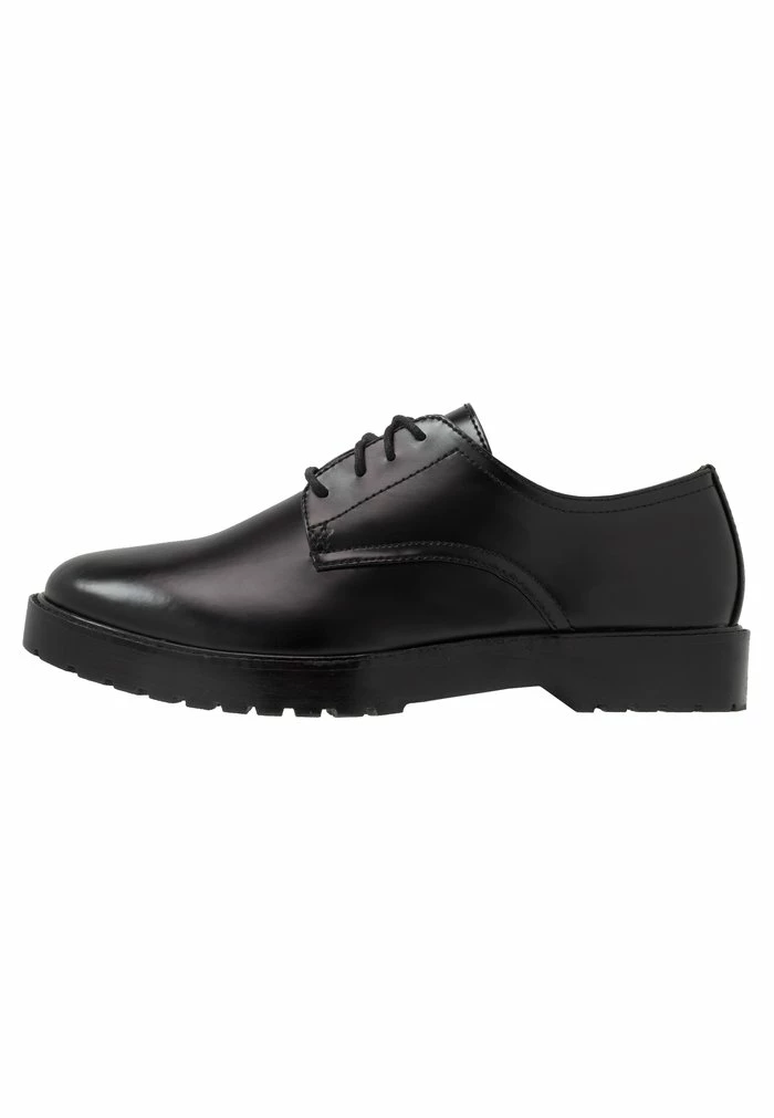 Zign LEATHER UNISEX - Smart Lace-ups - Black 3 Zign LEATHER UNISEX - Smart Lace-ups - Black