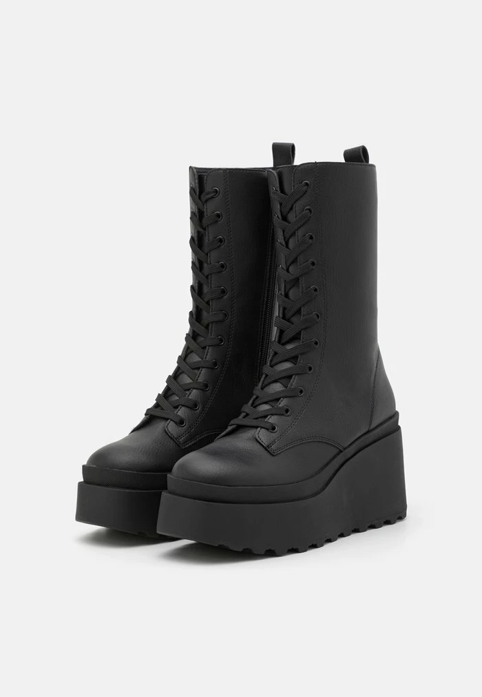 Zign LEATHER - Lace-up Boots - Black 5 Zign LEATHER - Lace-up Boots - Black - Image 3