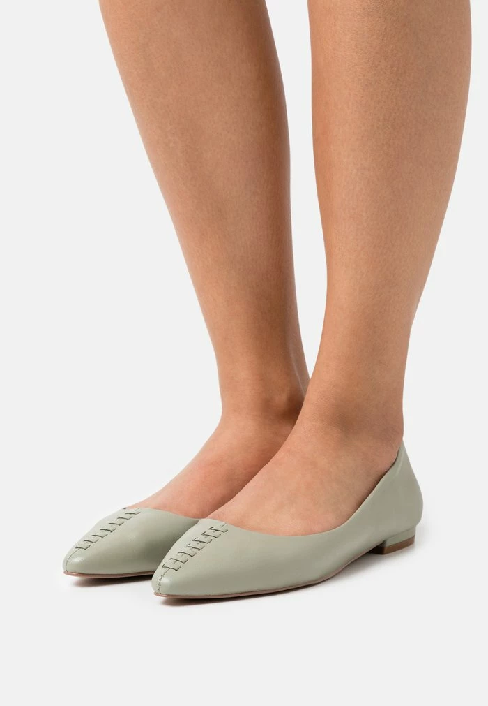 Zign Ballet Pumps - Khaki 3 Zign Ballet Pumps - Khaki