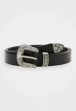 Zign Unisex Leather Belt - Belt - Black