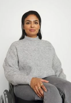 Zign Jumper - Mottled Grey -Zign 30eb8a8013af487a887b8e7d4ca72899