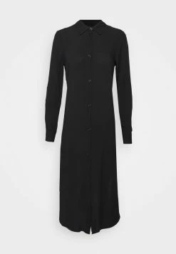 Zign Shirt Dress - Black -Zign 3181b2a02f364554becc02284d25b508