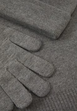 Zign SET UNISEX - Scarf - Dark Grey 9 Zign SET UNISEX - Scarf - Dark Grey -Zign 319984f040784d7eba3acf22c7fc31c5