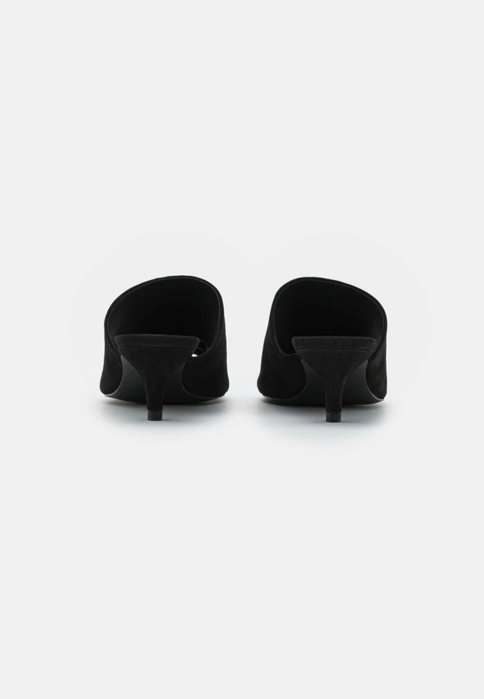 Zign LEATHER - Heeled Mules - Black 6 Zign LEATHER - Heeled Mules - Black - Image 4