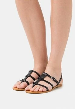 Zign T-bar Sandals - Black