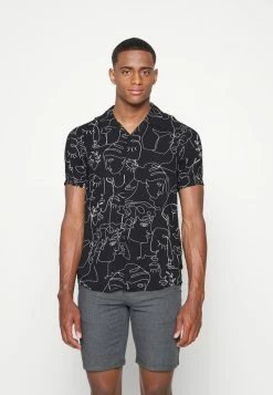 Zign UNISEX - Shirt - Black -Zign 358f29dd618c421b87fa4ec1d395d909