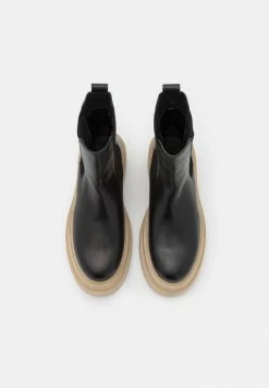 Zign LEATHER - Platform Ankle Boots - Black -Zign 3675bb57297144a6a77ddc59ef1f3987