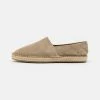 Zign LEATHER UNISEX - Espadrilles - Beige