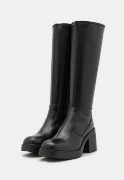 Zign Platform Boots - Black -Zign 36f4fb7d0dcd492f84bc537bd5eb72c7