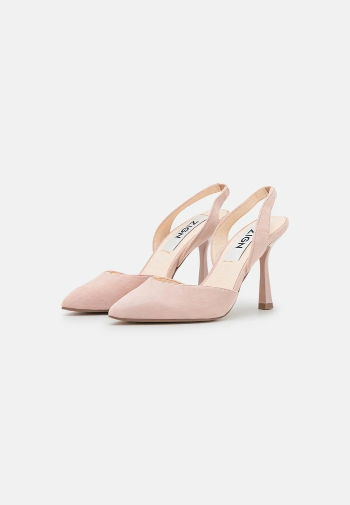 Zign LEATHER - Classic Heels - Light Pink 5 Zign LEATHER - Classic Heels - Light Pink - Image 3