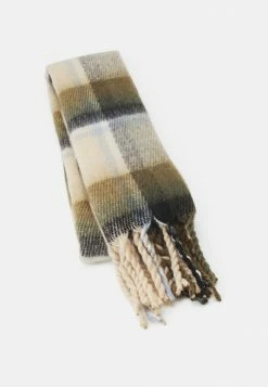 Zign UNISEX - Foulard - Beige/green/black