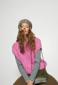 Zign Long Sleeved Top - Dark Green/white -Zign 3827329e04f945e09c2c86496bd76472