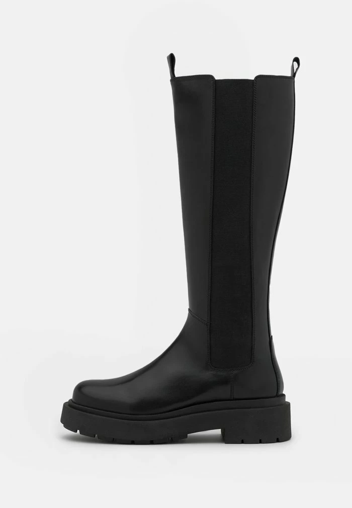 Zign LEATHER - Platform Boots - Black 4 Zign LEATHER - Platform Boots - Black - Image 2