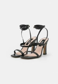 Zign LEATHER - High Heeled Sandals - Black -Zign 3ad99e88c7f74f20916fbac2c4b2c8a0