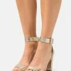 Zign LEATHER - High Heeled Sandals - Gold -Zign 3ae906d9f061434ab415666e7d00fa9e