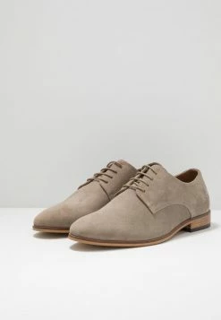 Zign LEATHER - Smart Lace-ups - Taupe -Zign 3df91101baea49c0890281b6cedeeec9
