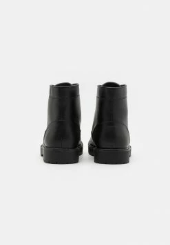 Zign UNISEX - Lace-up Ankle Boots - Black -Zign 3e0fdd0ae5084fbc8d43245bec0dfc41