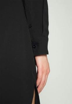 Zign Shirt Dress - Black -Zign 41aa337f4c7a447e9ebb056a620da323