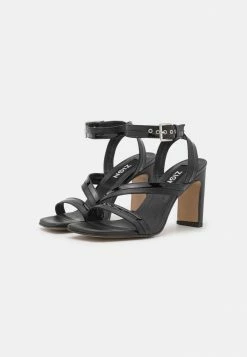 Zign LEATHER - High Heeled Sandals - Black -Zign 4215f4fc8d694d2799ccf0d224c57723