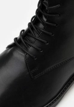 Zign Lace-up Ankle Boots - Black 13 Zign Lace-up Ankle Boots - Black -Zign 4223ca7895c24e508a1560045ba226f1