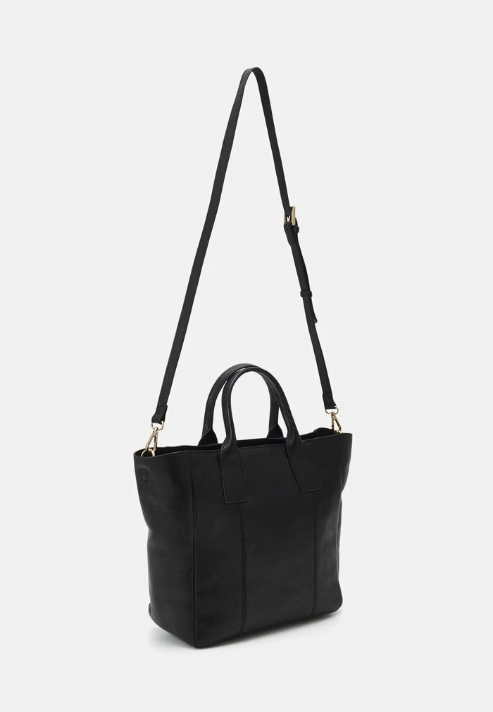 Zign LEATHER - Tote Bag - Black 4 Zign LEATHER - Tote Bag - Black - Image 2