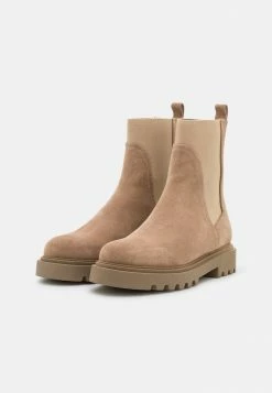 Zign LEATHER WINTER BOOT - Classic Ankle Boots - Beige -Zign 4286d0f39a8546bda247455420a0dd22