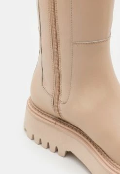 Zign LEATHER - Platform Boots - Offwhite -Zign 428b586108f942c38f565e02888a1da0