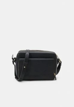 Zign LEATHER - Across Body Bag - Black