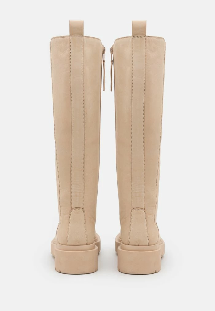 Zign LEATHER - Platform Boots - Beige 6 Zign LEATHER - Platform Boots - Beige - Image 4