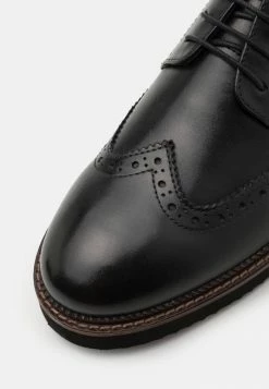 Zign UNISEX LEATHER - Lace-ups - Black -Zign 463ed5d76de14e5eb5307be5cce87c65