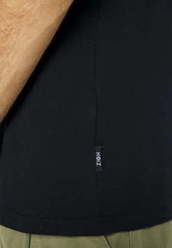 Zign 2 PACK - Basic T-shirt - Black/grey -Zign 468fa09446df407fa2420029abe4a356