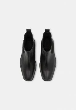 Zign Cowboy/biker Ankle Boot - Black -Zign 48e08b8b85be47f6b73c7d475d0a336f