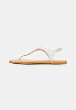 Zign T-bar Sandals - White