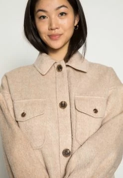 Zign Classic Coat - Beige -Zign 4acbd155320f47c69d0197ccf6c55edd