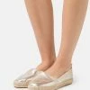 Zign LEATHER - Espadrilles - Gold-coloured -Zign 4acc121ec51a4ec0ab664c530c225fe6