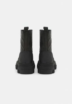 Zign LEATHER - Platform Ankle Boots - Black -Zign 4b35255def104d28b6d7b8c33c7266a4