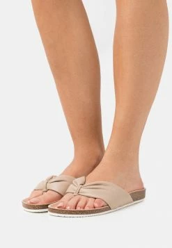 Zign T-bar Sandals - Beige