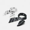 Zign UNISEX 2 PACK - Foulard - Black/white 1 Zign UNISEX 2 PACK - Foulard - Black/white -Zign 4c68754e0d684362b7c88905b29dff46
