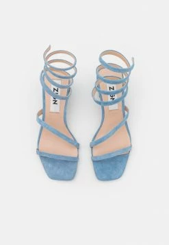 Zign LEATHER - Sandals - Light Blue -Zign 4d29b394fc7d4d86bb91f9da590d3b0b