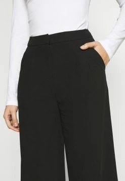 Zign Tailored Wide Leg Trouser With Pleats - Trousers - Black 13 Zign Tailored Wide Leg Trouser With Pleats - Trousers - Black -Zign 4e9c300096f14f75a17722b03d4db1f7
