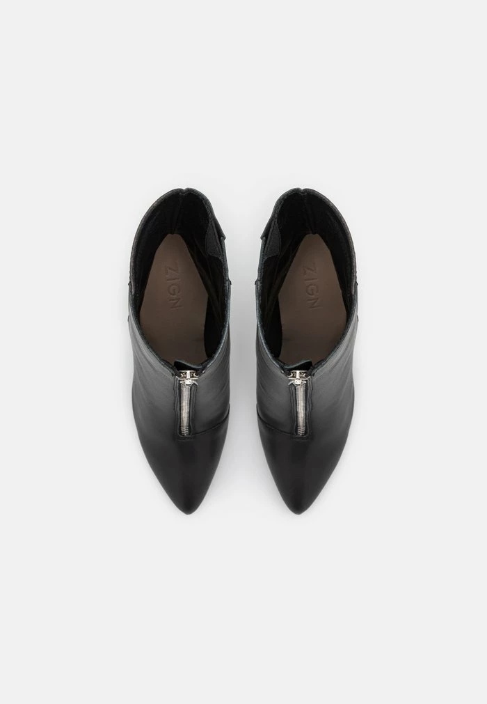 Zign LEATHER - Classic Ankle Boots - Black 8 Zign LEATHER - Classic Ankle Boots - Black - Image 6