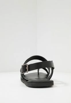 Zign LEATHER - T-bar Sandals - Black -Zign 515d28bb9c214d77883d222f054e618b