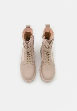 Zign LEATHER - Platform Ankle Boots - Sand -Zign 51baf25ba3b647958c76590cc37f236a