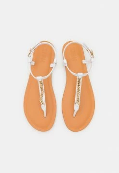 Zign T-bar Sandals - White -Zign 52765765c9434233ad1c60b07a73a5fc