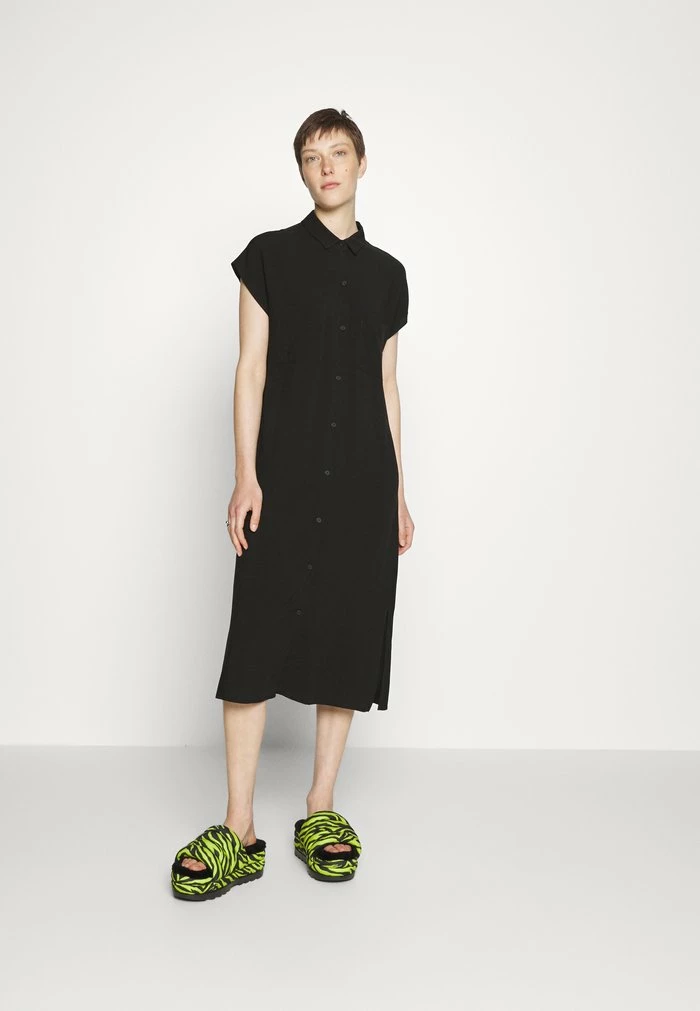 REDEZIGN - Shirt Dress - Black 6 REDEZIGN - Shirt Dress - Black - Image 4